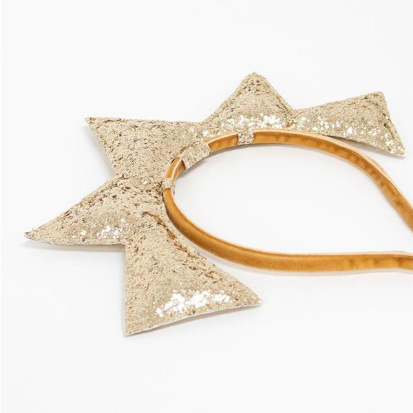 [޸޸]Gold Puffy Star Headband_ƼӸ-ME217954