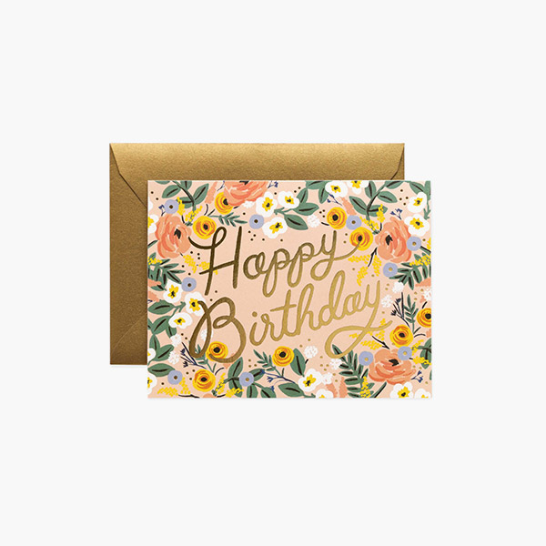 [라이플페이퍼]장미 생일 카드-RP21ENCAD0005BRT