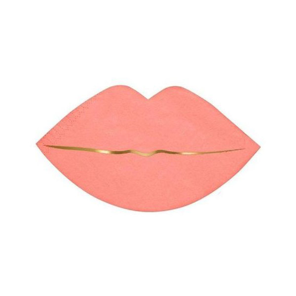 메리메리 Pink Lip Napkins LG S16-ME174457
