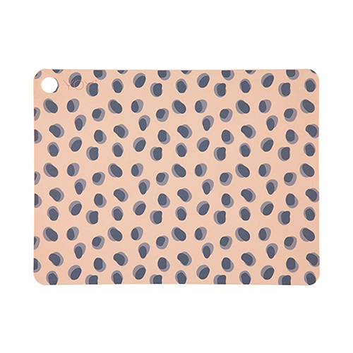 할인[오이오이 리빙]Placemat Leopard Dots _매트- Pack of 2-1100999