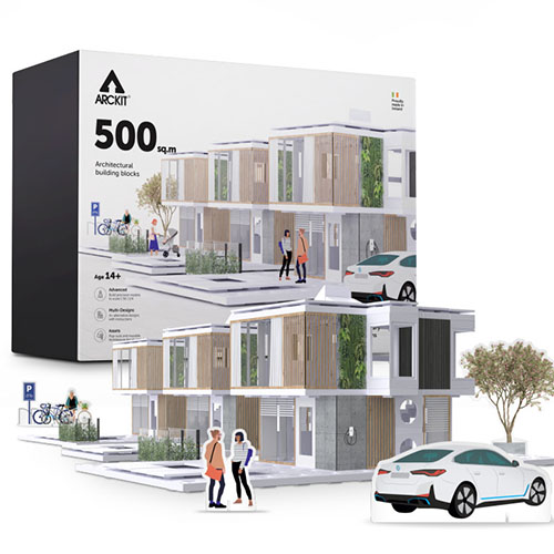 [아크키트]A500 건축 블록 마인크래프트 레고 조립 스팀 교육 집중력향상 집만들기