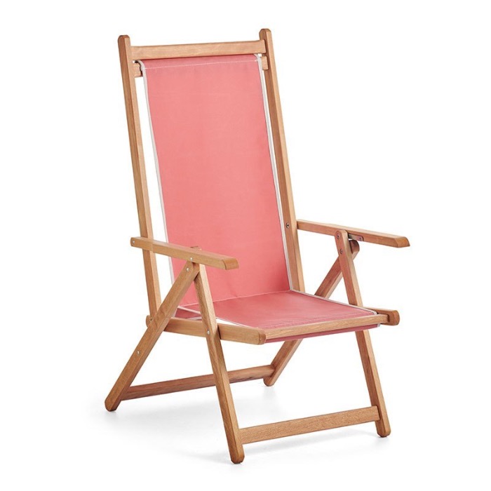 [바질뱅스]Basil Bangs Monte Deck Chair - Coral_BDCT-19-0297