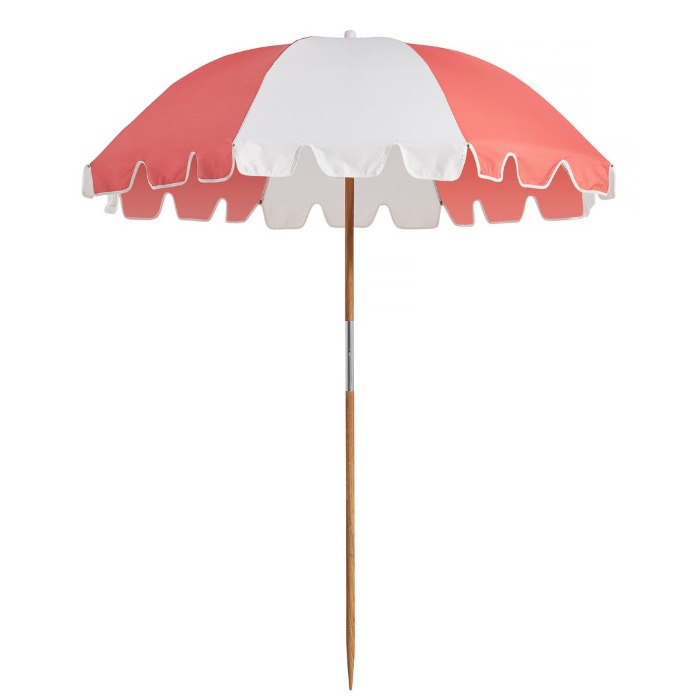 [바질뱅스]Basil Bangs Weekend Umbrella - Coral_BUW-21-0407