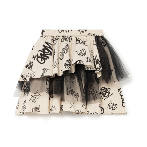AW21[ƲũƼ丮]Graffiti Skirt_ĿƮ