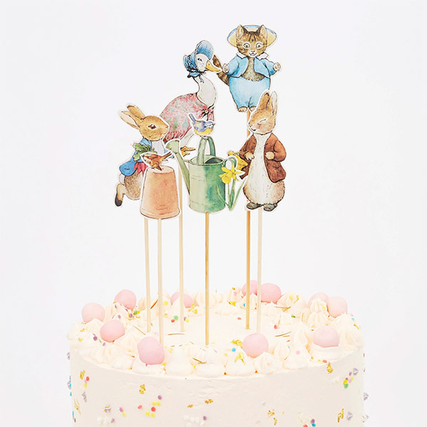 [메리메리]Peter Rabbit™ & Friends Cake Toppers (set 6)-ME203159