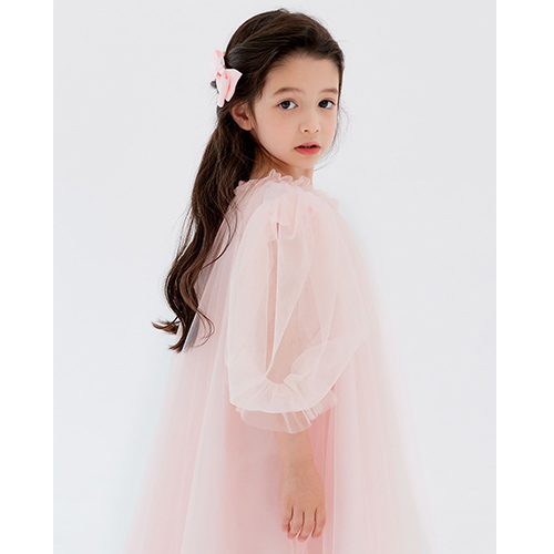 [라라풀]핑크 샤 드레스 PINK TULLE DRESS
