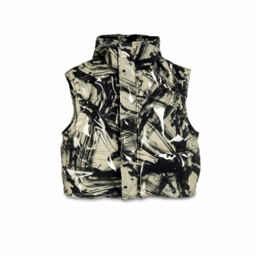AW22[리틀크레이티브팩토리]  Quilted Recycled Sleeveless Jacket 자켓