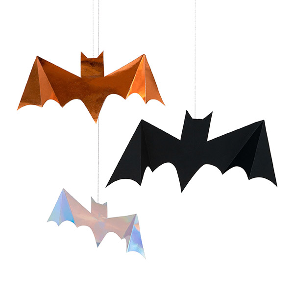 [޸޸]Halloween Foil Hanging Bats_Ƽٹ̱-ME224262