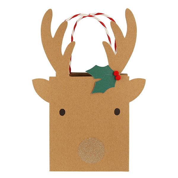 [메리메리]Medium Reindeer Gift Bags_선물용 종이가방-ME225414
