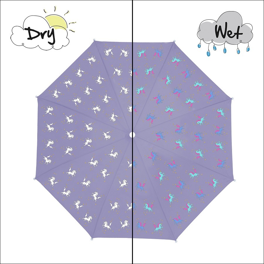 [홀리앤보]Holly & Beau 컬러체인징 우산 - New Unicorn