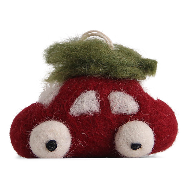 [앤그리앤시프] Small Red Car w/ Tree 오너먼트 -EN00LNORN0720RED