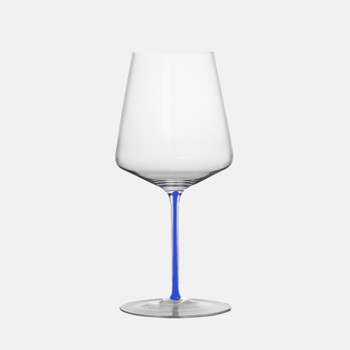 멜로즈샵[크베트나] 아우리가 컬러 와인 글라스 - 블루