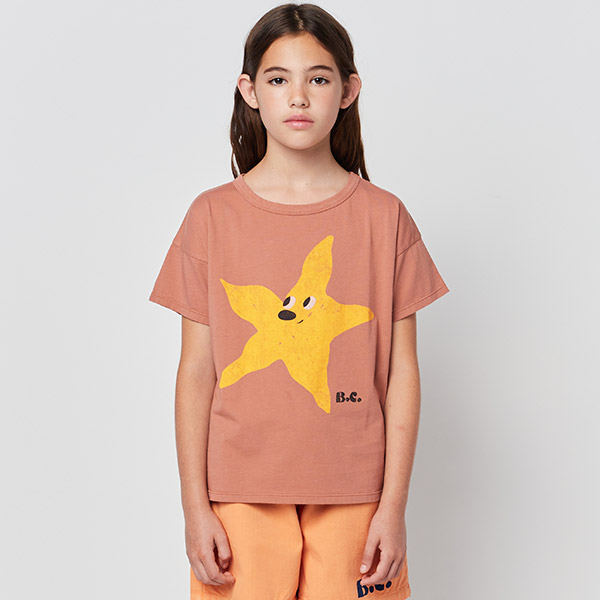 23SS_1차_KID[보보쇼즈]Starfish Tshirt 티셔츠-BB23KSTSHC005220
