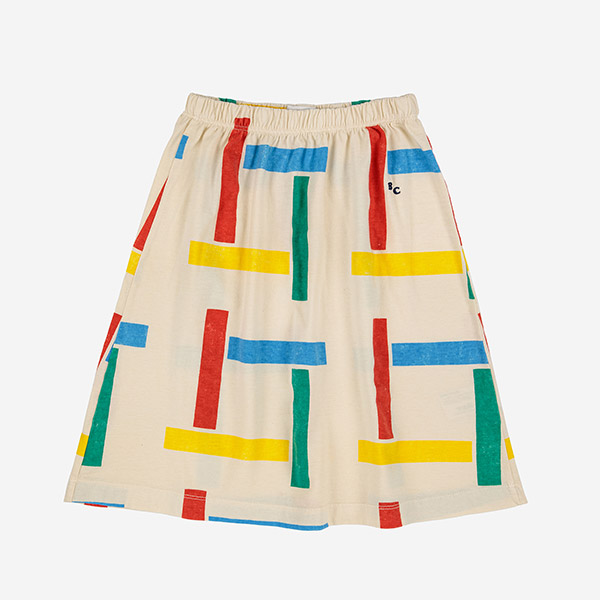 23SS[보보쇼즈]Multicolor Beacons midi skirt 스커트-BB23KSSKIC107110