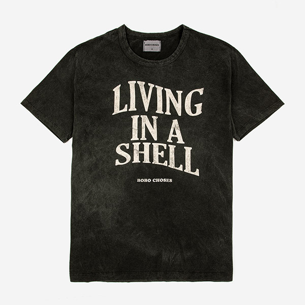 23SS_1차_ADULT[보보쇼즈]Living In A Shell Unisex Tshirt 티셔츠-BB23WSTSHE001940