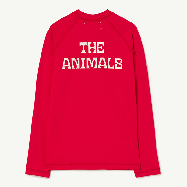 [Ÿ]The Animals Red Deer Swimsuit-TA23KSRGU0100RED