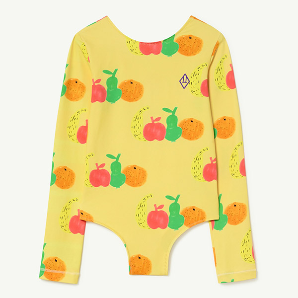 23SS_1차[타오]Fruits Yellow Clownfish Swimsuit-TA23KSSWM0034YEW