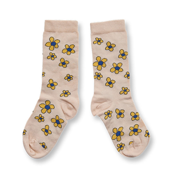 23SS[ؿ]Floral Socks_縻-WW23KSSOC0037ECR