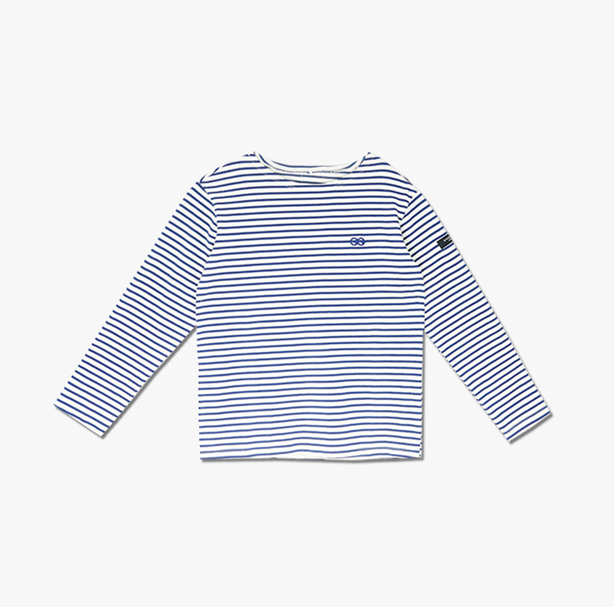 25LUUKLOOK[루크루크]Adult Classic Stripes Boat TS_Navy