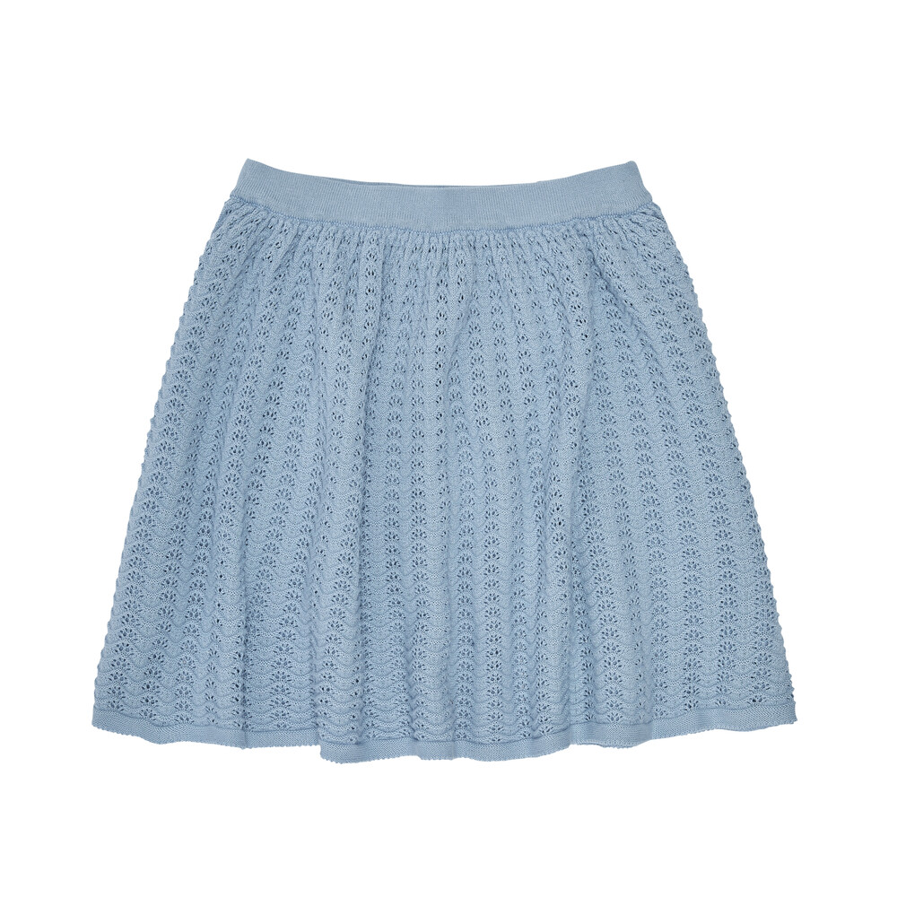 23SS[FUB KIDS]Pointelle Skirt(glacier)
