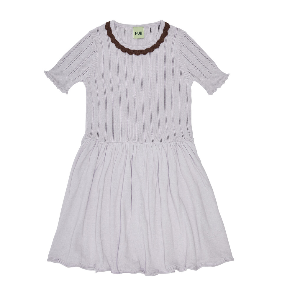 23SS[FUB KIDS]Pointelle Dress (ametyst)
