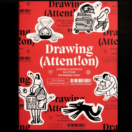 [북스타일]DRAWING ATTENTION: Custom Illustration Solutions for Brands Today