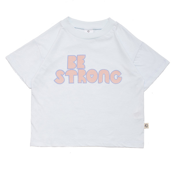 30MRCL [윙켄]Be Strong Tee-WK23KSTSH0048IBL