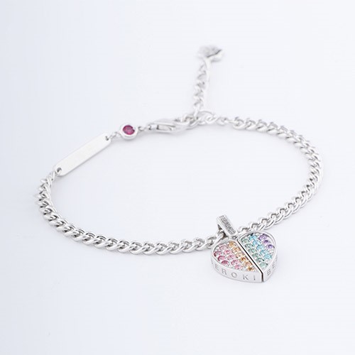 [베베로키]레인보우하트 팔찌 Rainbowheart bracelet