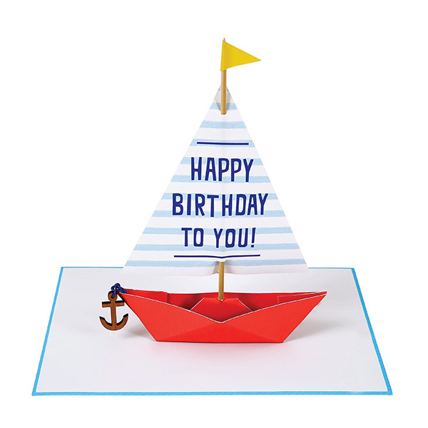 [메리메리]Sailing Boat Stand-Up Card_카드-ME145747