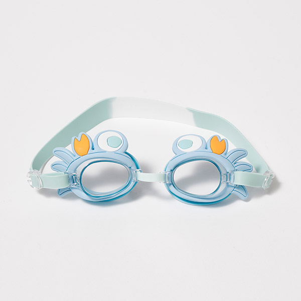 10%[써니라이프]Mini Swim Goggles Sonny the Sea Creature Blue_꽃게 스윔고글_S3VGOGSO
