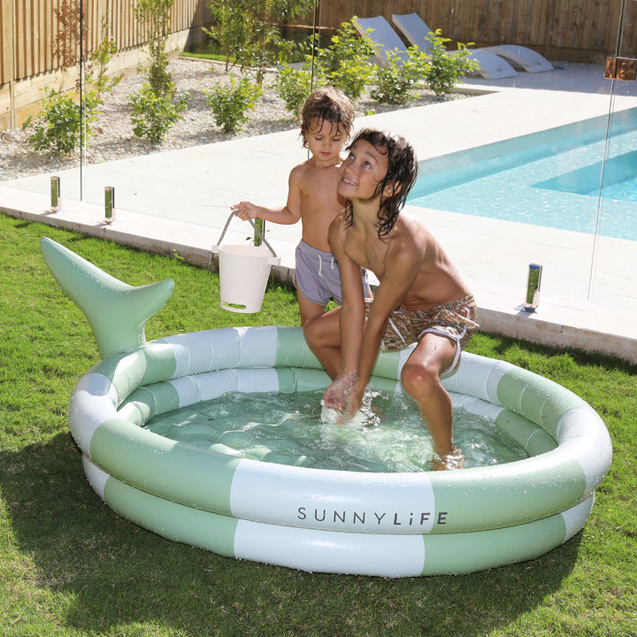 10%[϶]Inflatable Backyard Pool Shark Tribe Khaki_ ̴ Ǯ _S3PBYDST