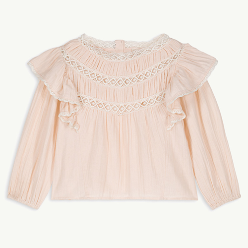 AW23[̻̽]Blouse Janipa 콺-LM23KABLO0184BLU