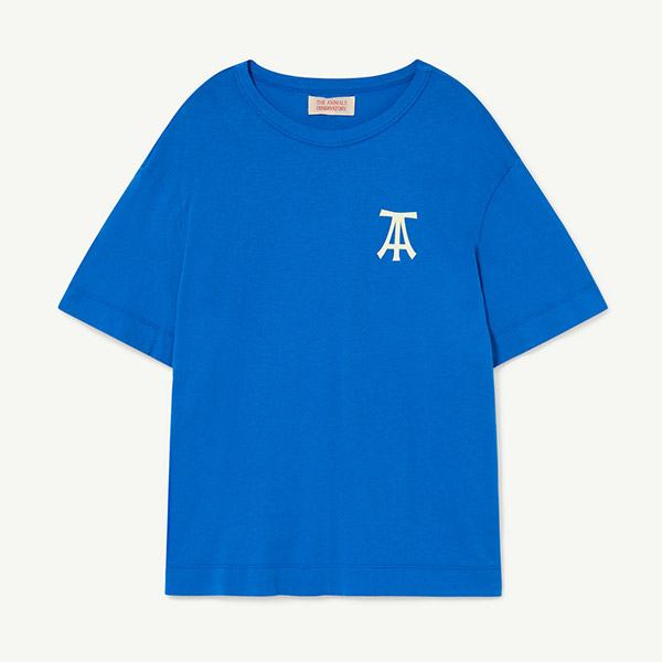 AW23[타오]Blue Rooster Oversize 티셔츠-TA23KATSH3019BLU