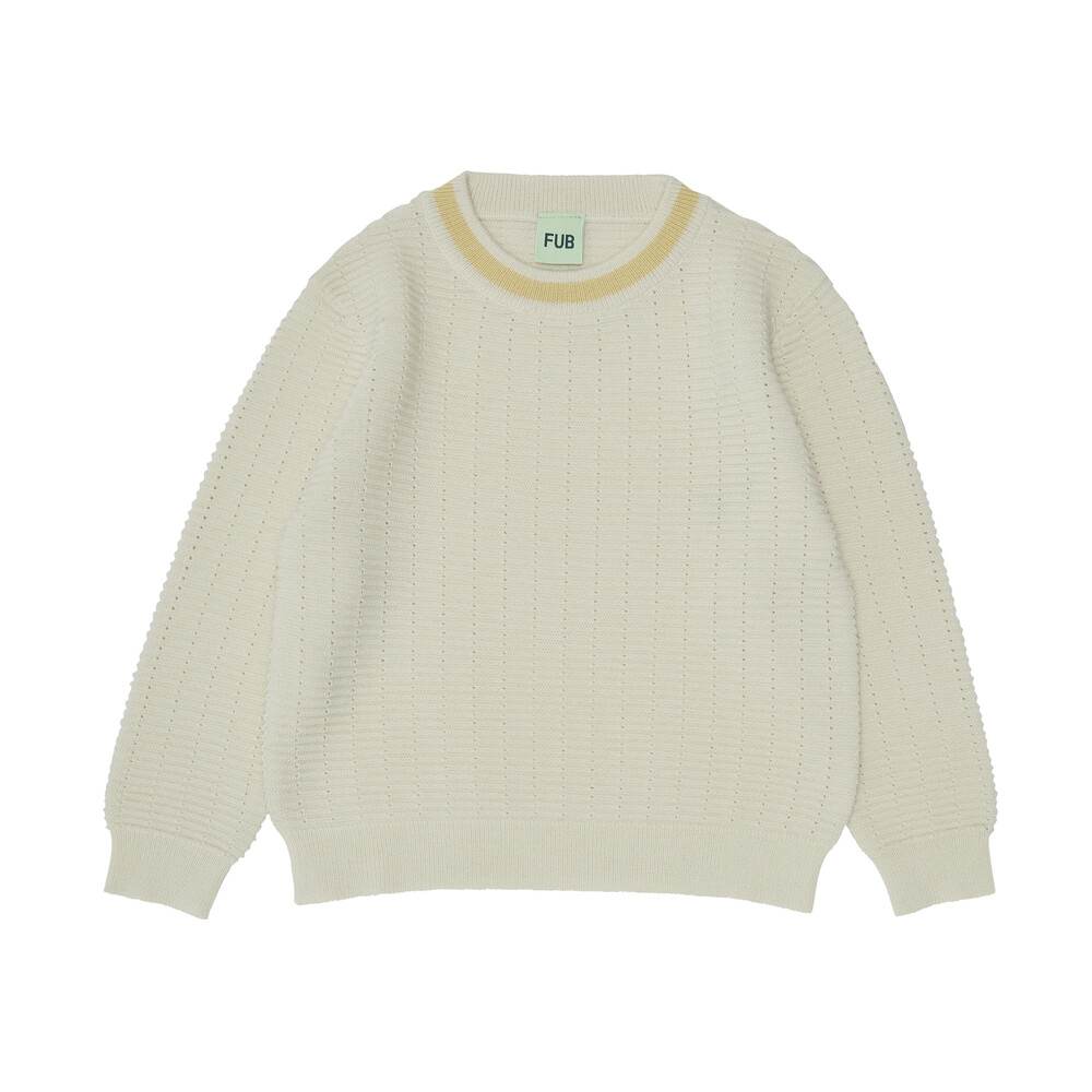 AW23[FUB KIDS]ۺŰ Structure Blouse (ecru) Ʈ
