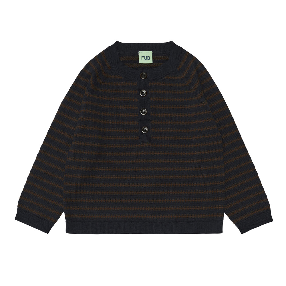 AW23[FUB KIDS]ۺŰ Jumper (dark navy/amber) Ʈ