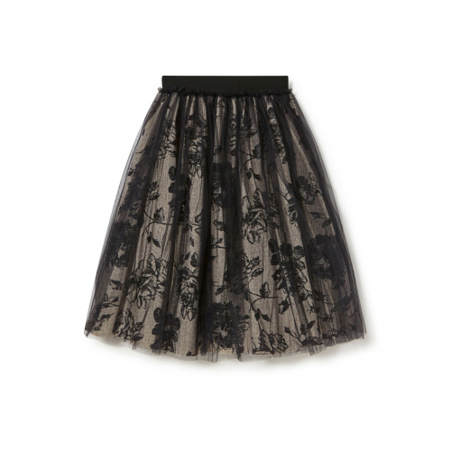 23AW[리틀크리에이티브팩토리]Vintage bloom skirt_스커트