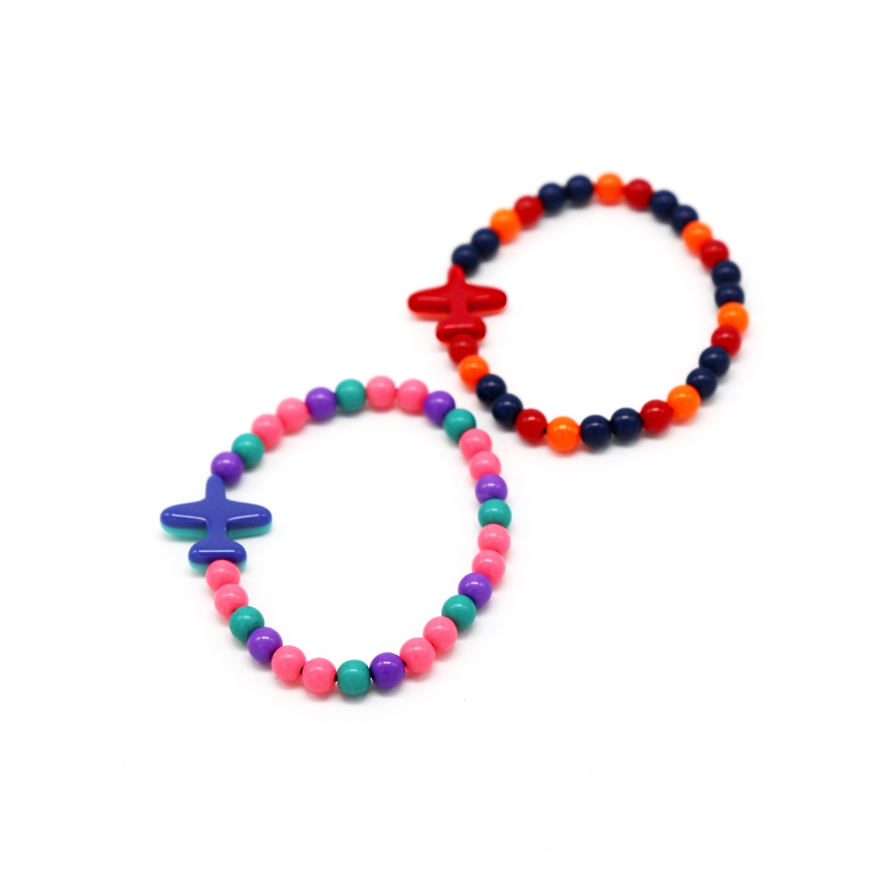[]ȣī  ÷  Formica airplane colorball Bracelet