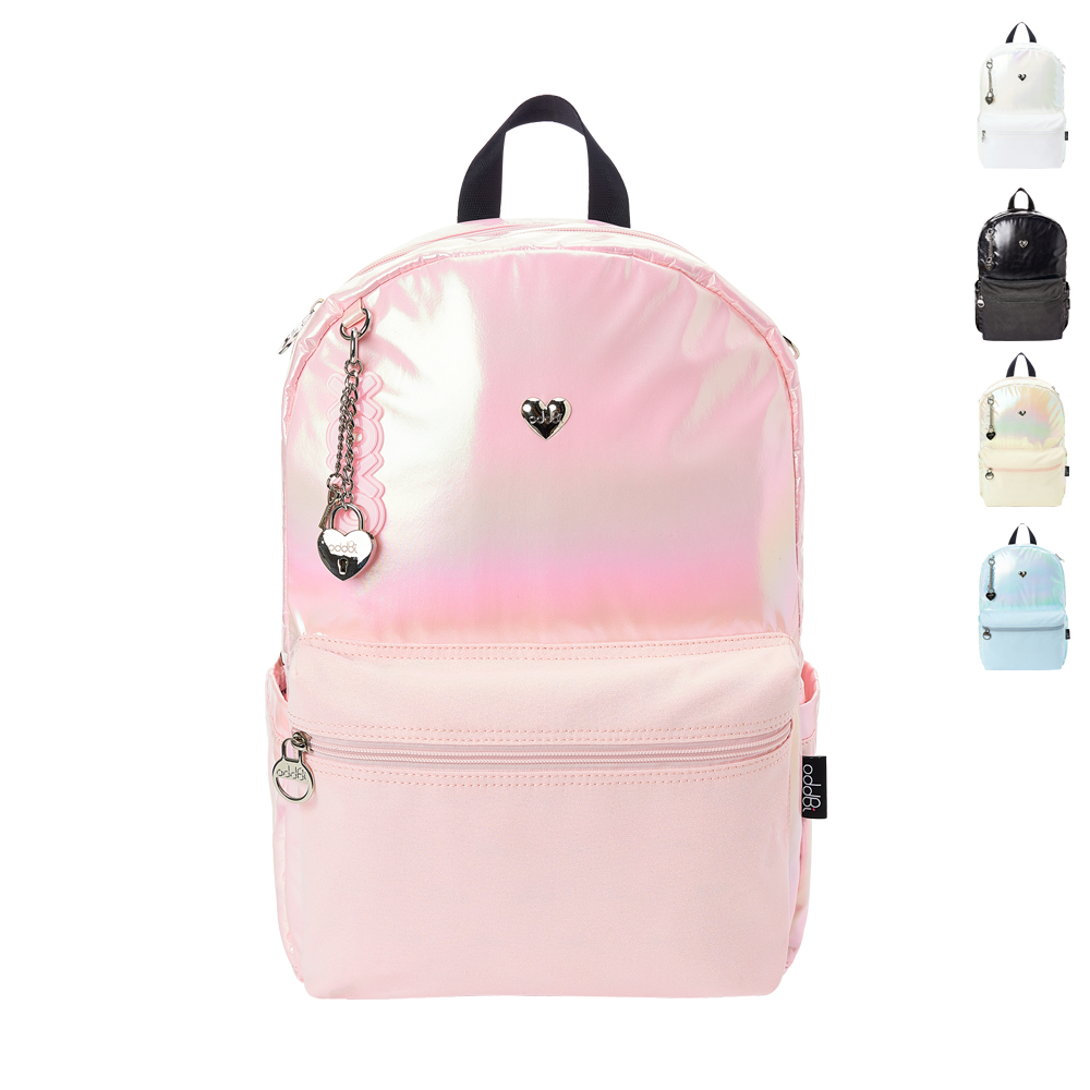    Ʈ  Ʈũ Light Pink B my Heart Backpack oddBi