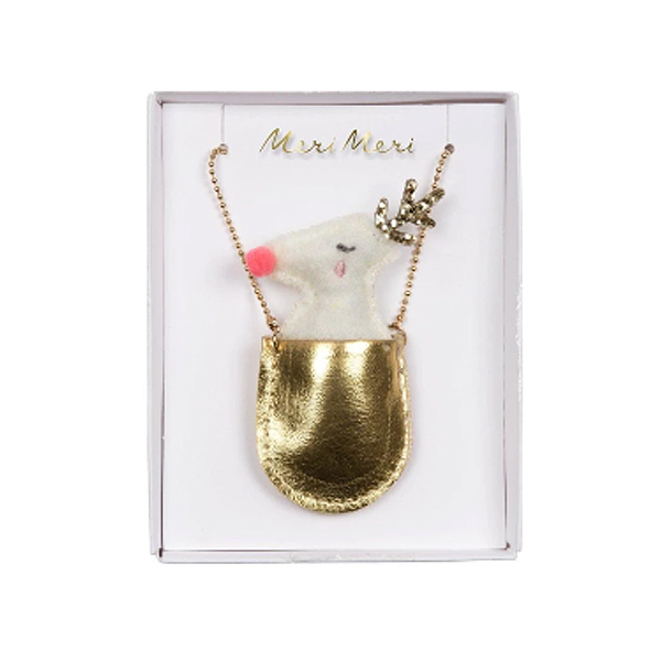 [메리메리]Reindeer Pocket Necklace-ME179695