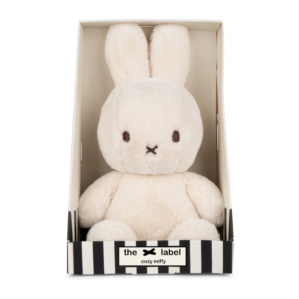 [본톤토이][X-Label] Cozy Miffy Sitting Cream in giftbox - 23cm
