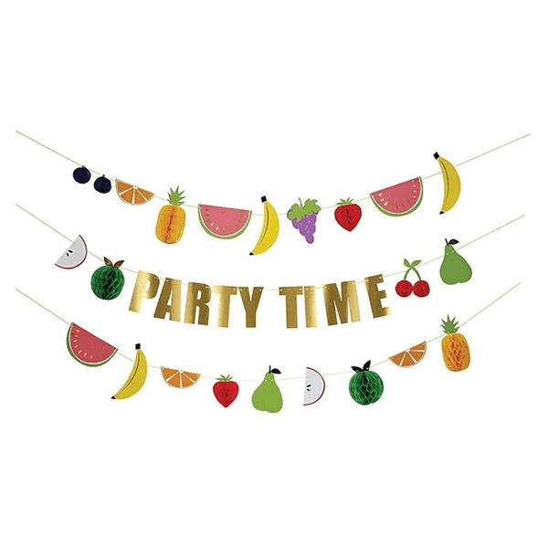 1222[޸޸]Party Time Fruit Garland-ME141652