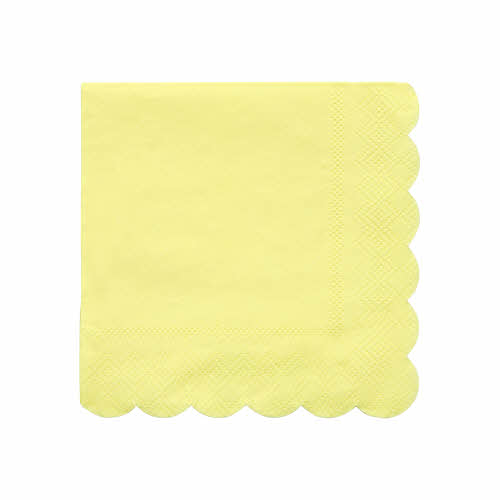 1222[޸޸]Pale Yellow Small Napkins-ME181486