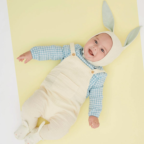 [޸޸]Mint Bunny Baby Bonnet -ME188782