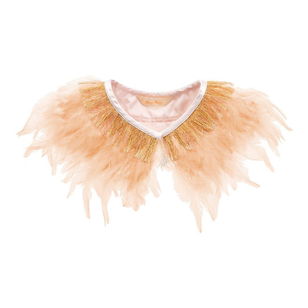 [޸޸]Peach Feather Capelet-ME198325