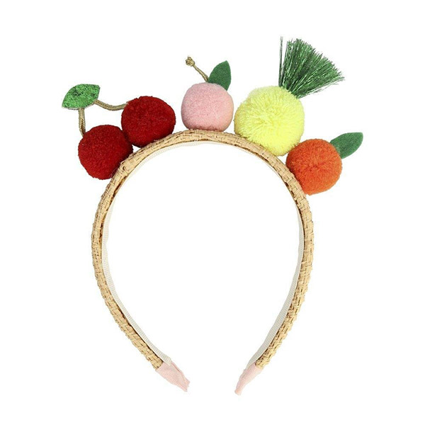 [޸޸]Fruit Pompom Headband-ME204526