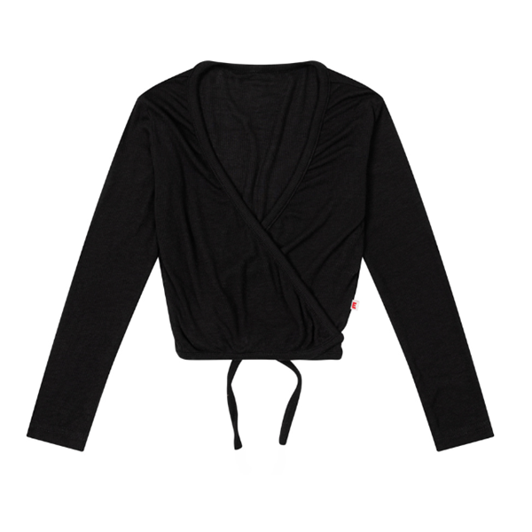 []   Wrap Over Top Black 