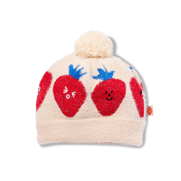 AW24[ÿ³]KNIT  - BERRY COSY-HN24KAHAT0005TRO