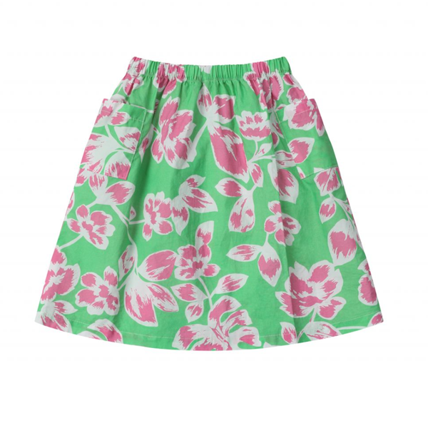 [κ]Wild Flower Skirt(Green)