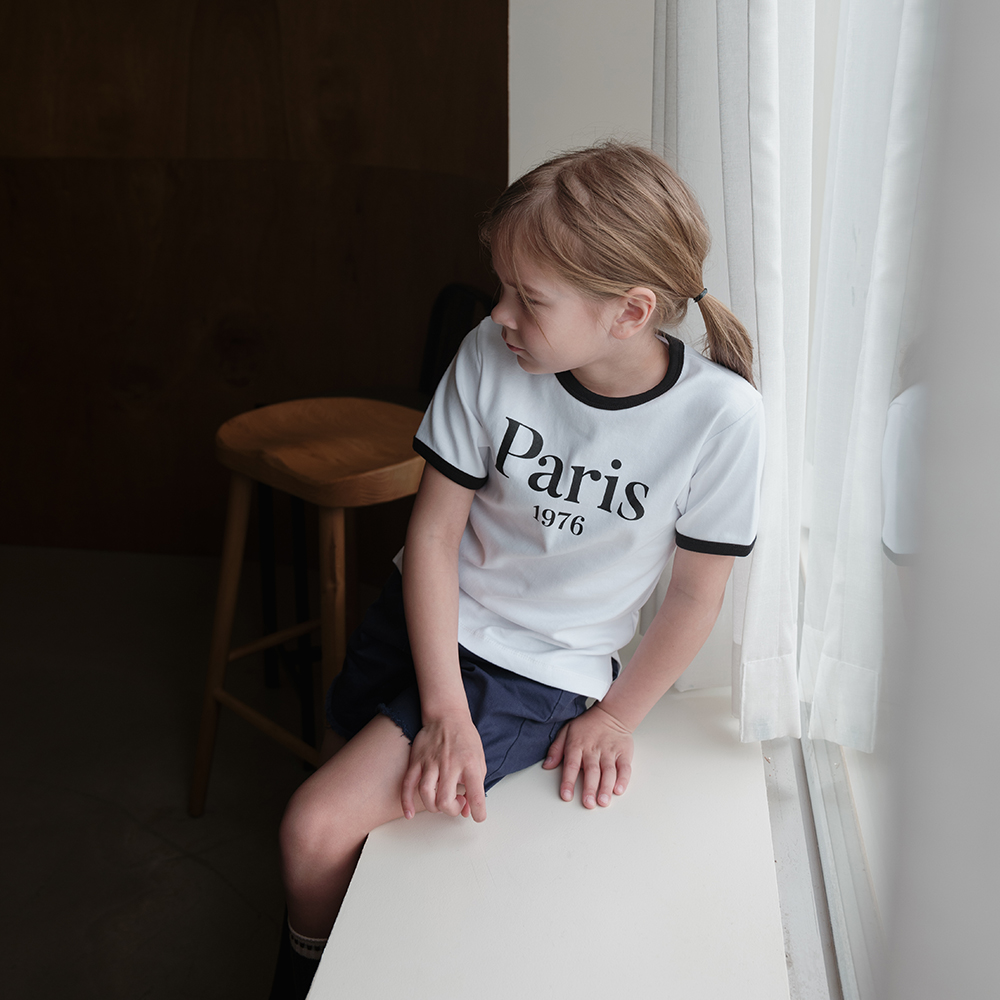 [ƲƼ] PARIS 1976 TEE : WHITE