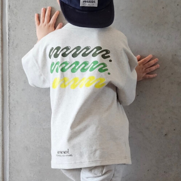 SS24[]mmm logo tee - green